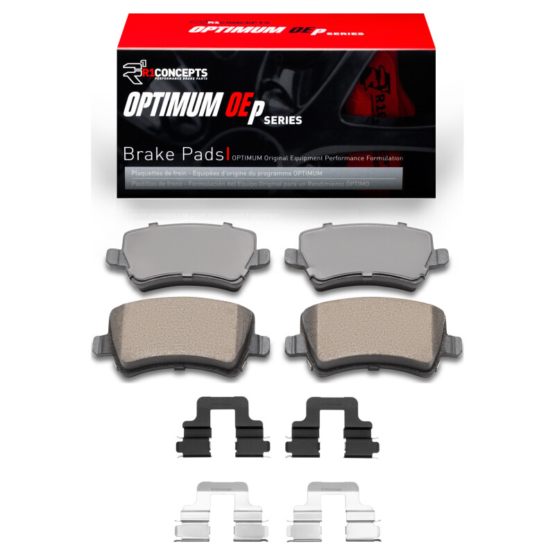 Volvo S60 Brake Pads - Rear - R1 Concepts - Optimum OE - `07-`18